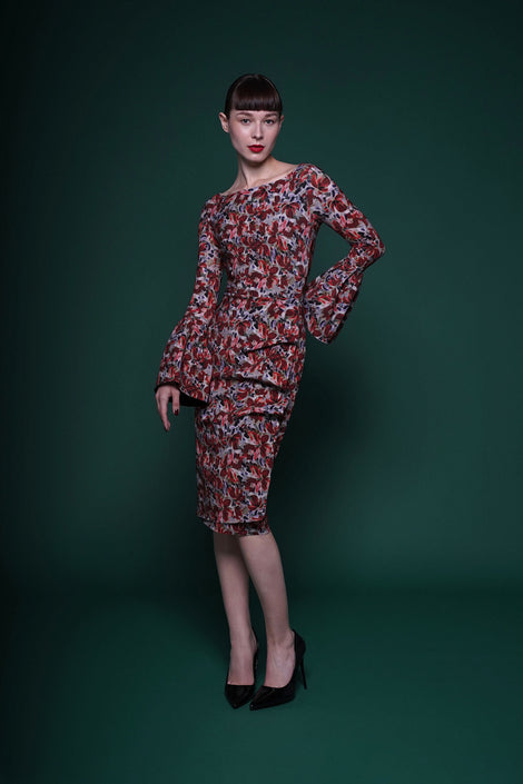 ADDAX PRINTED DRESS