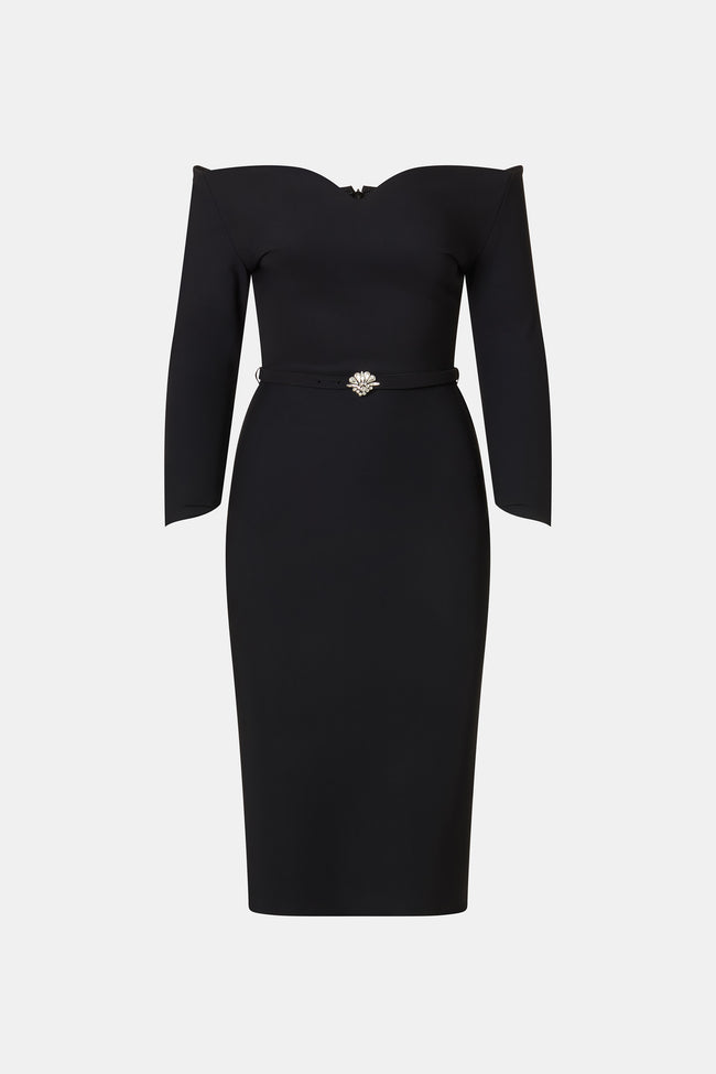 chiara boni dresses Chiara Boni La Petite Robe Women's Tawia Asymmetric Strapless Gown - Black