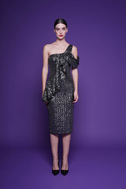 ARDENA SEQUINED DRESS