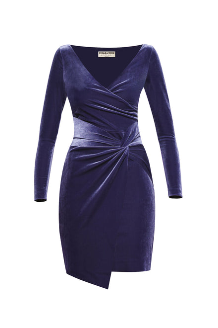 AXAS VELVET DRESS