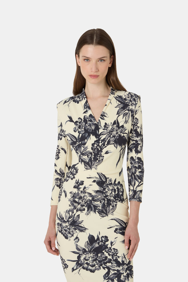 Demei Printed Dress   5