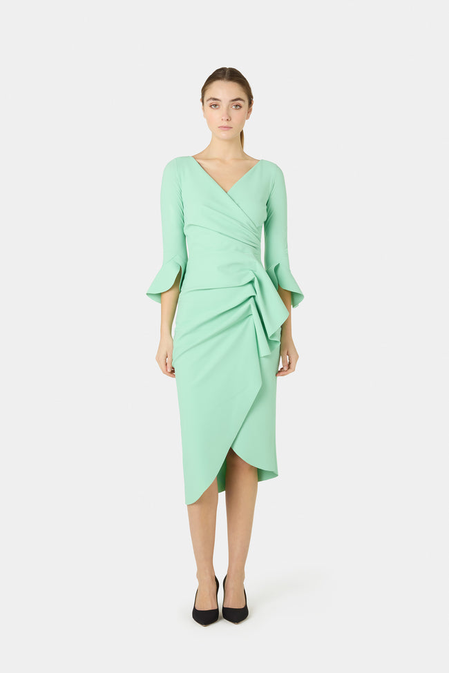 chiara boni cocktail dresses Melania Dress This Chiara Boni La Petite Robe Axas midi dress showcases a bold abstract print The Party Season