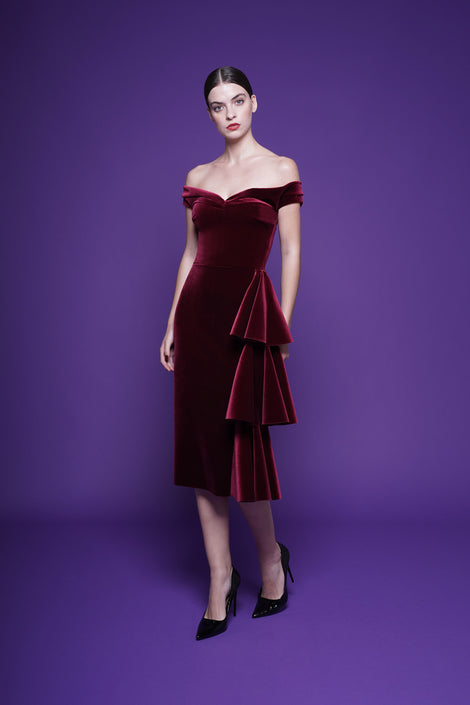 WILLA VELVET DRESS