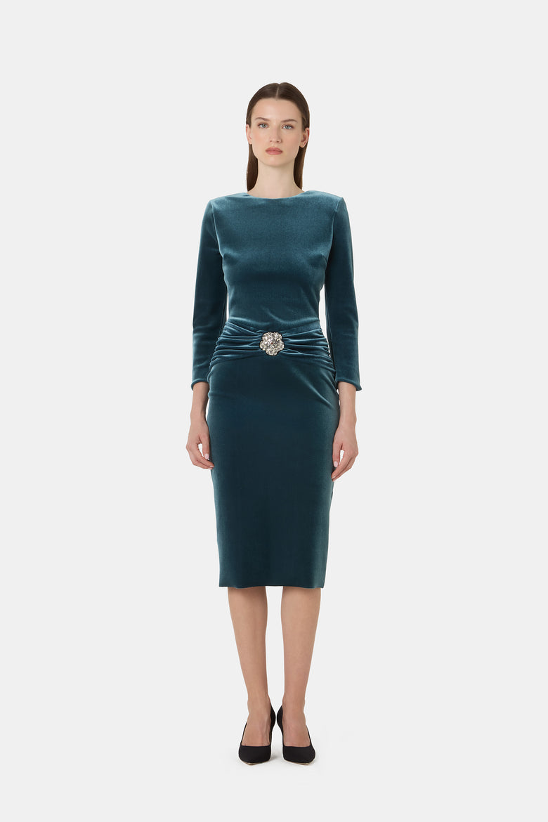 Yaras Velvet Dress   1