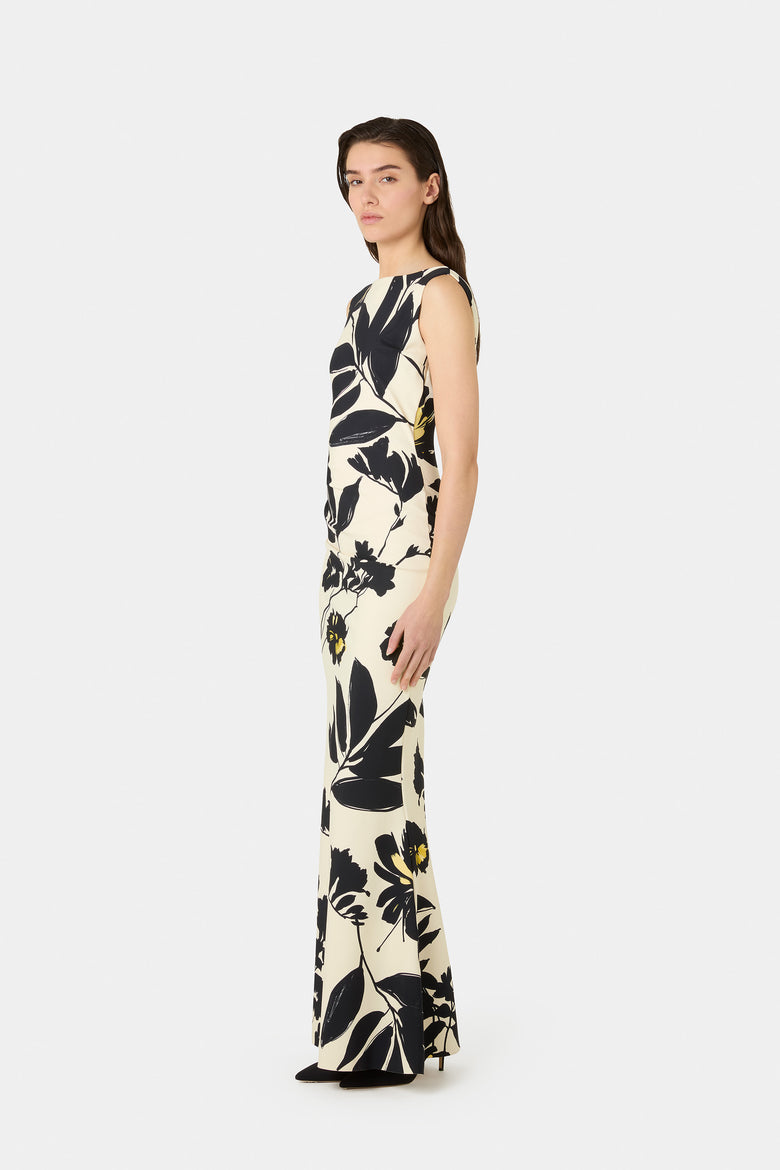 Ajour Printed Gown   3