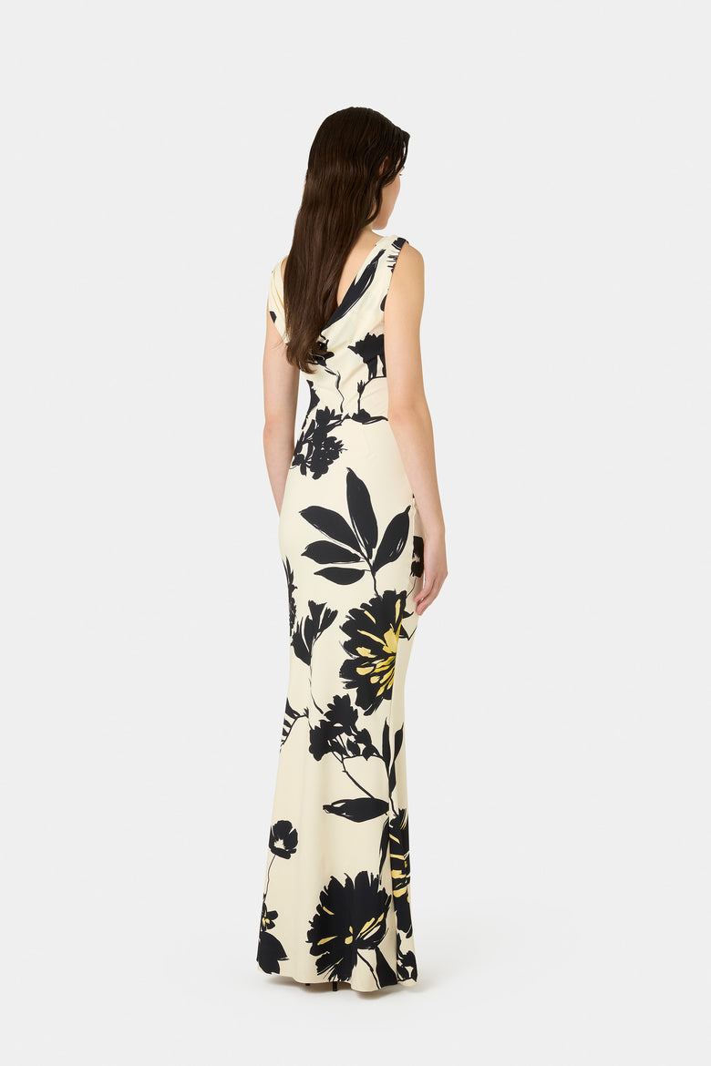 Ajour Printed Gown   4
