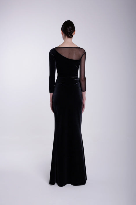 AROMA ILLUSION VELVET GOWN