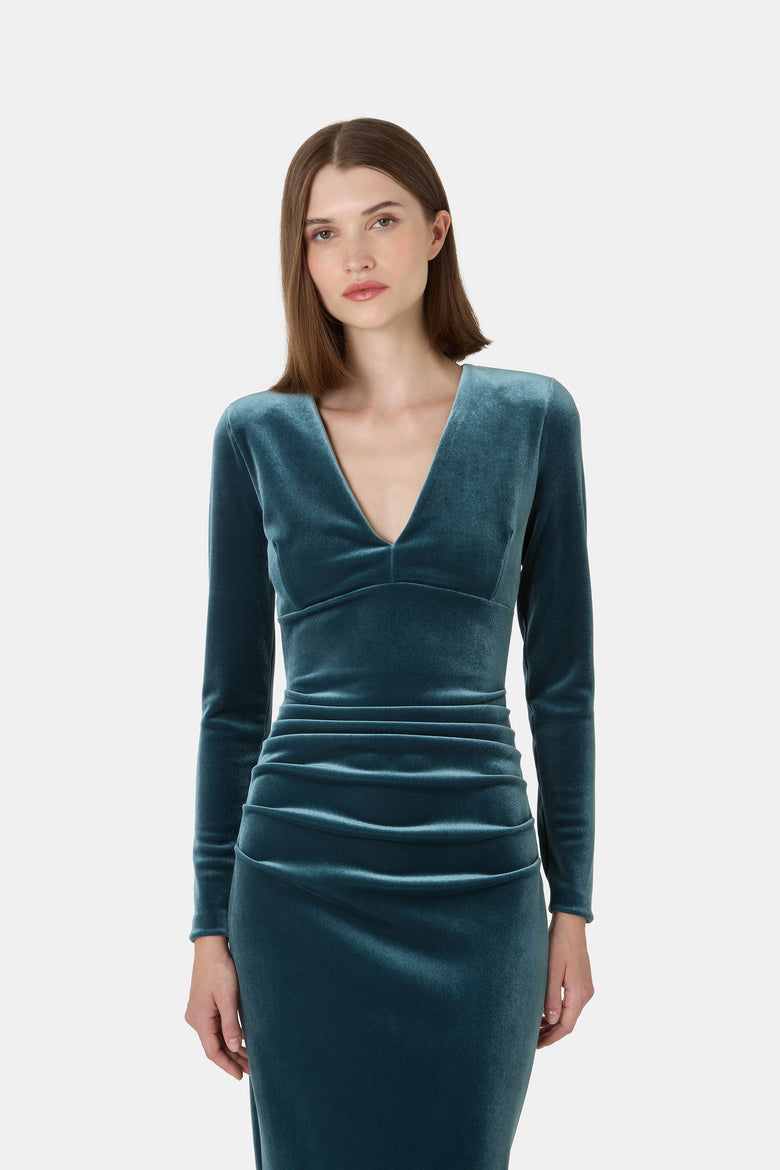 Dehua Velvet Gown   5
