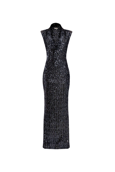 DUINA SEQUINED GOWN