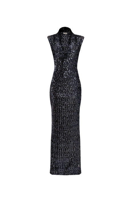 DUINA SEQUINED GOWN