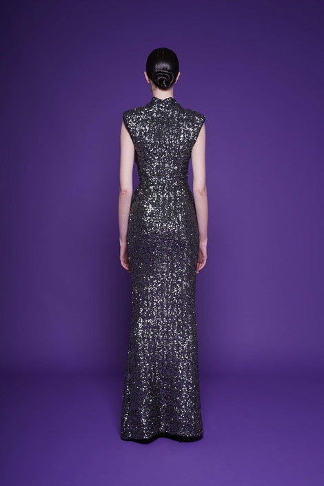 DUINA SEQUINED GOWN