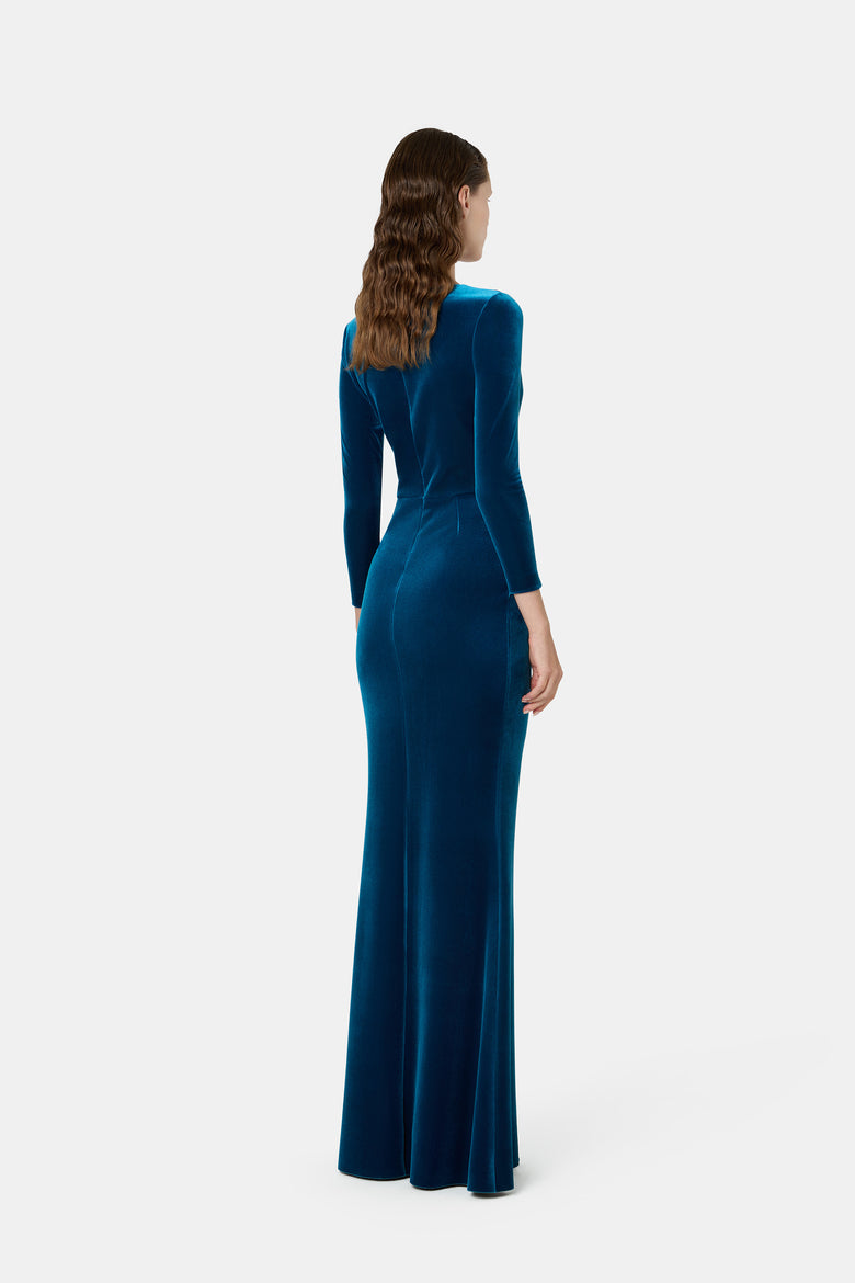 Jaslette Velvet Gown   3