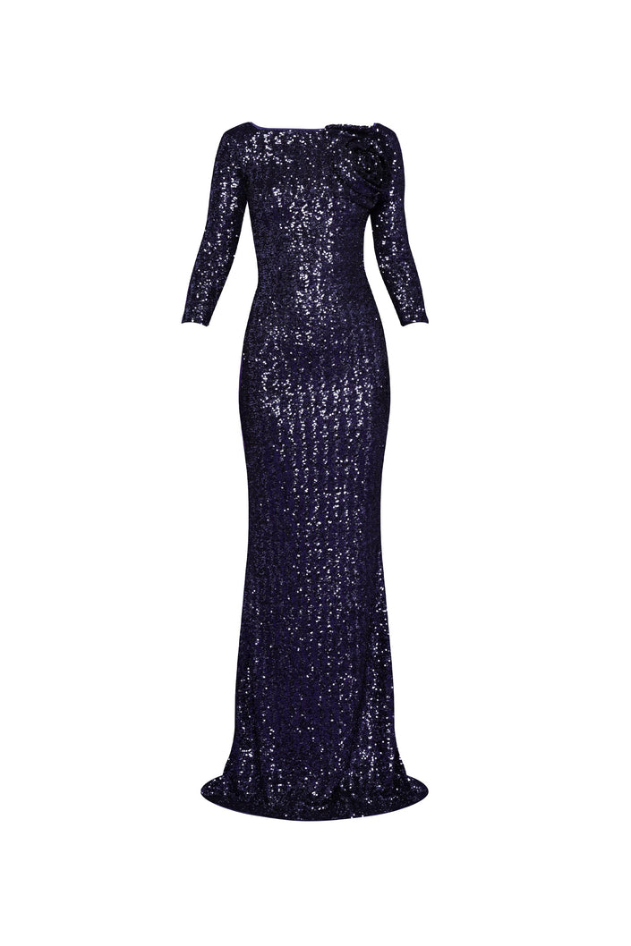 NYOKO SEQUINED GOWN