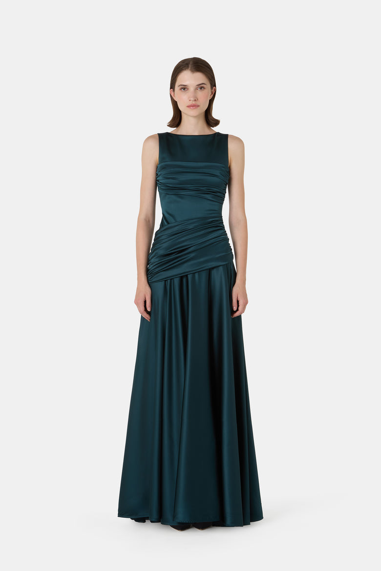 Raula Satin Gown   1