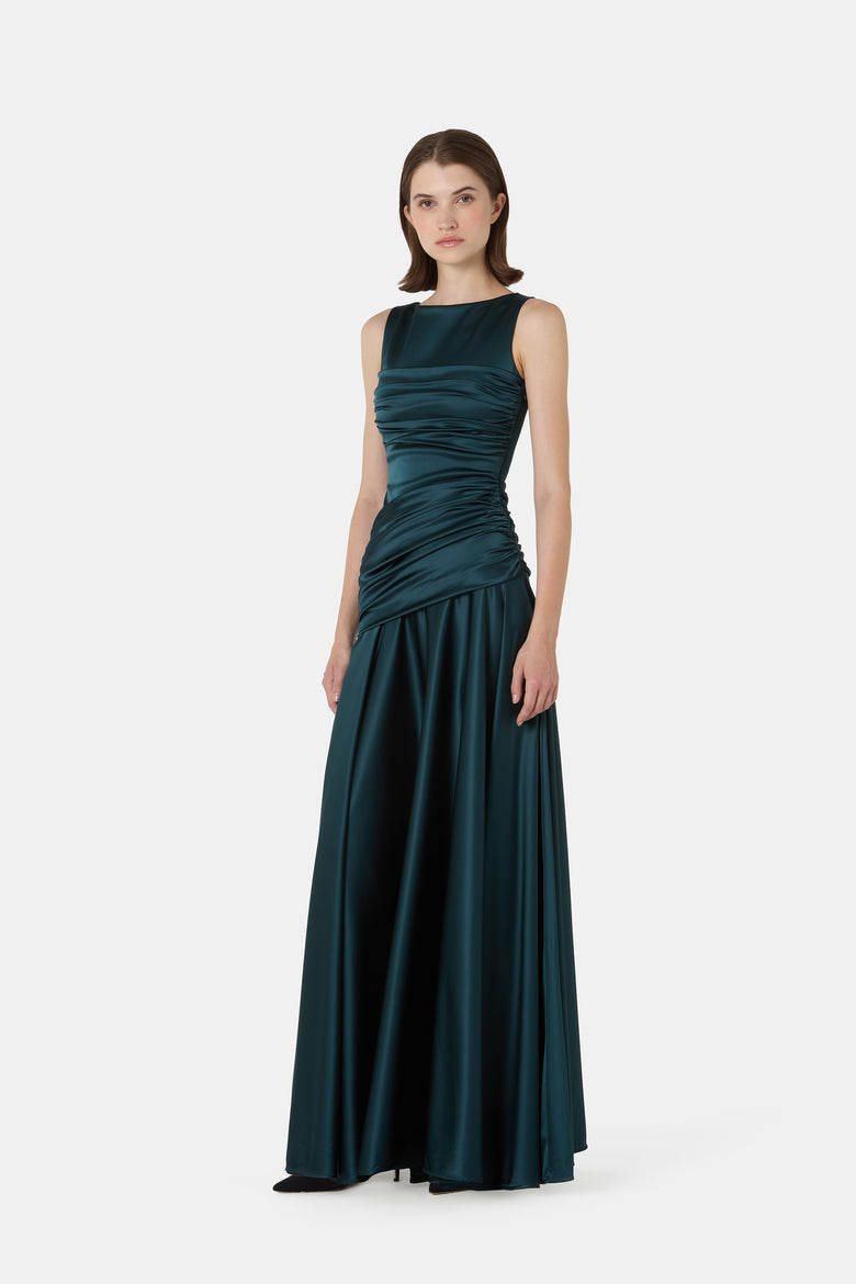 Raula Satin Gown   3