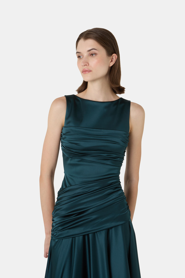 Raula Satin Gown   5