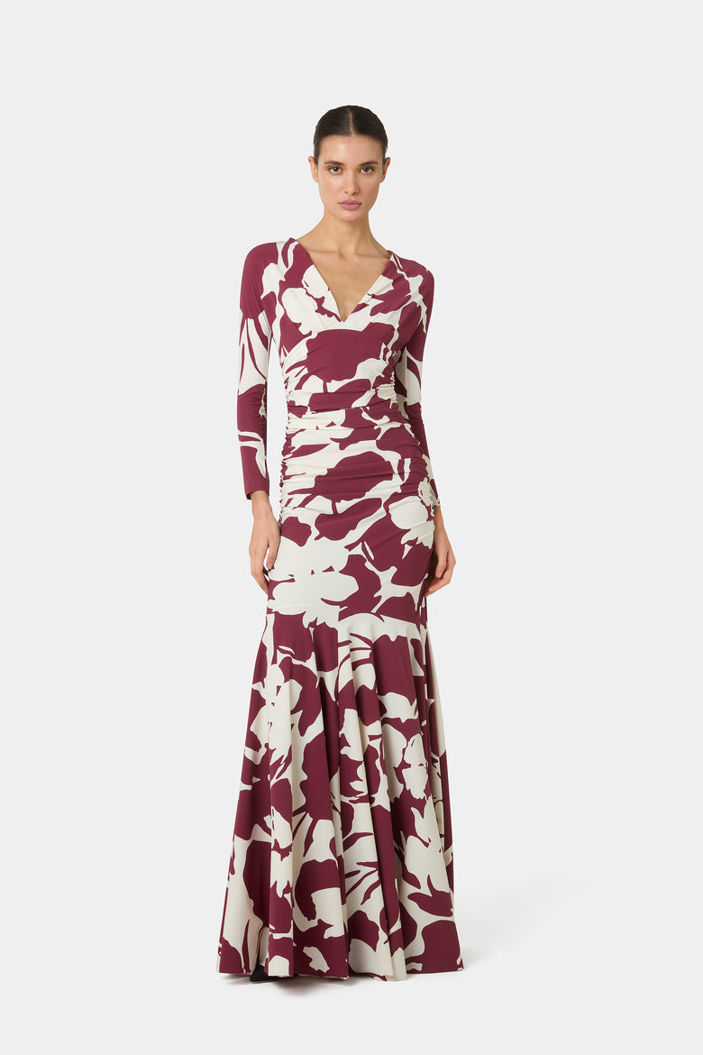 Riensen Printed Gown   1