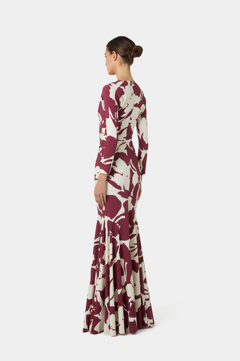 Riensen Printed Gown   4