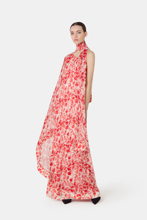 TION PRINTED GOWN