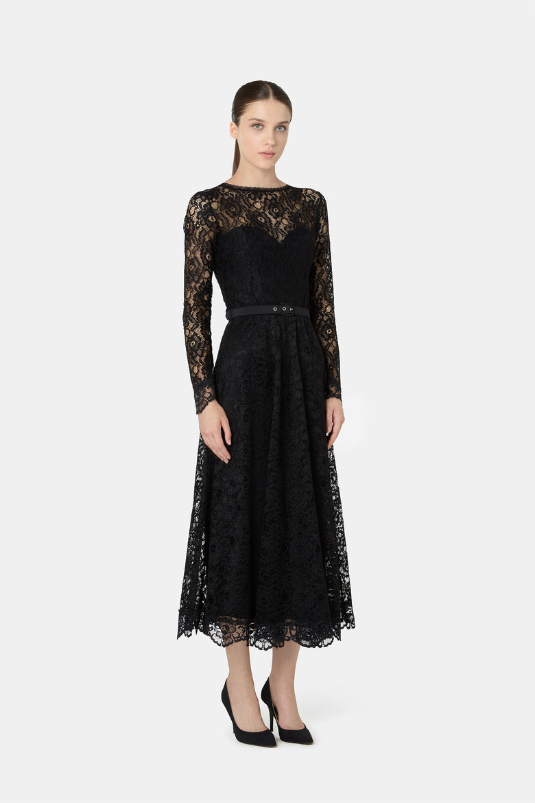 Ginoci Lace Midi Dress   3