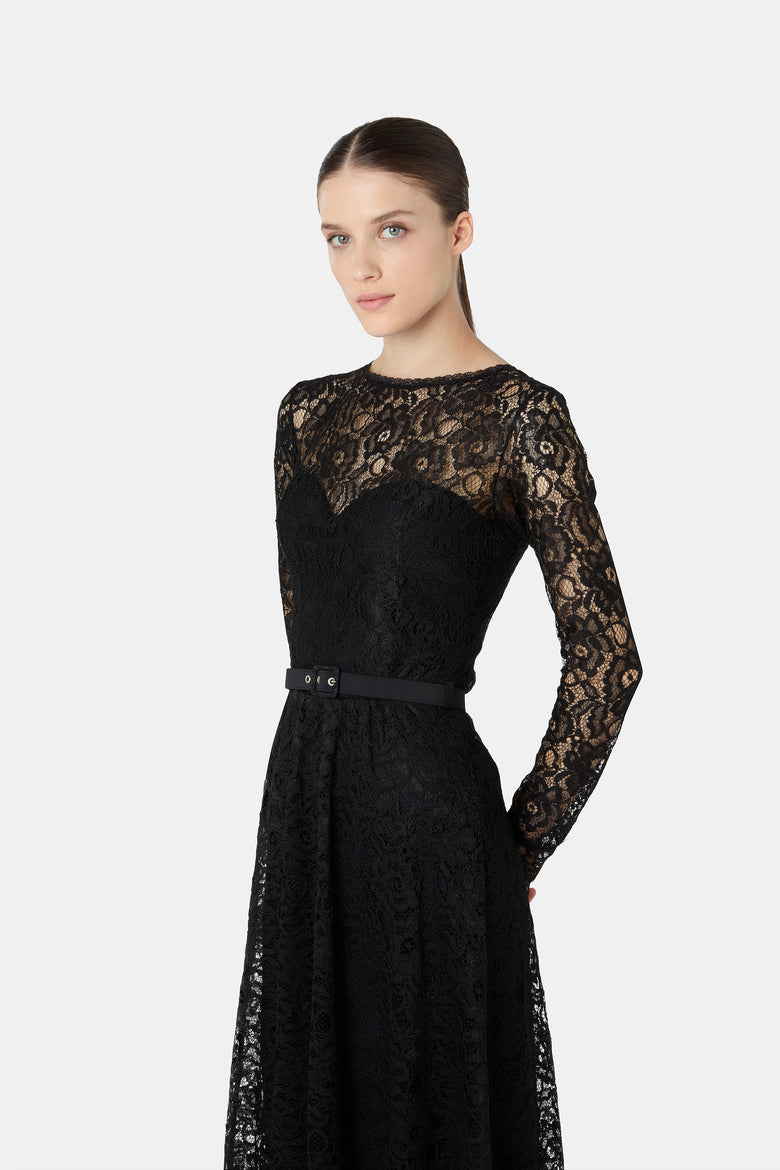 Ginoci Lace Midi Dress   5