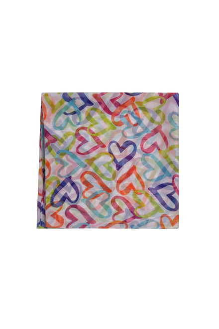 PRINTED CHIFFON SCARF