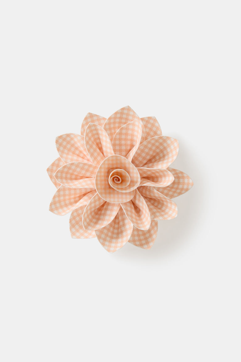 Flower Printed Brooch   1