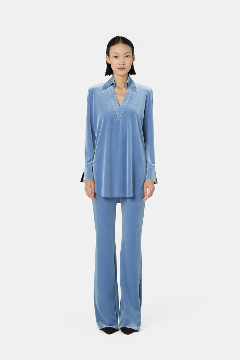 Atena Velvet Shirt   1