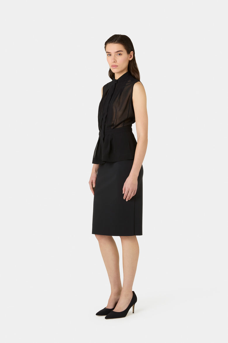 Gentia Georgette Shirt   3