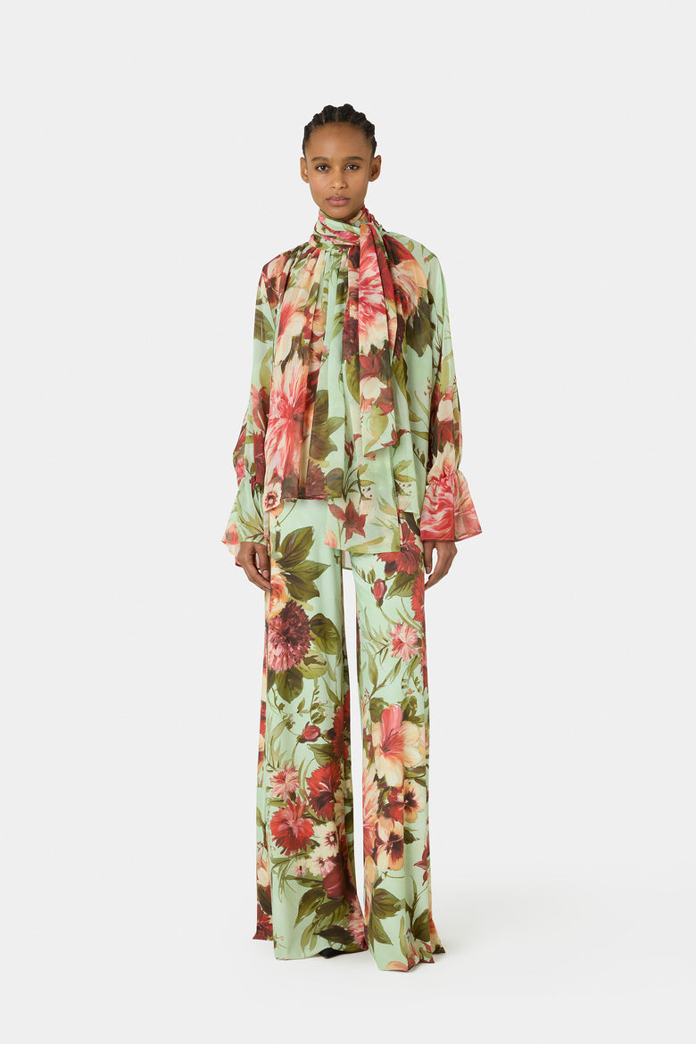 Slawa Georgette Printed Shirt   1