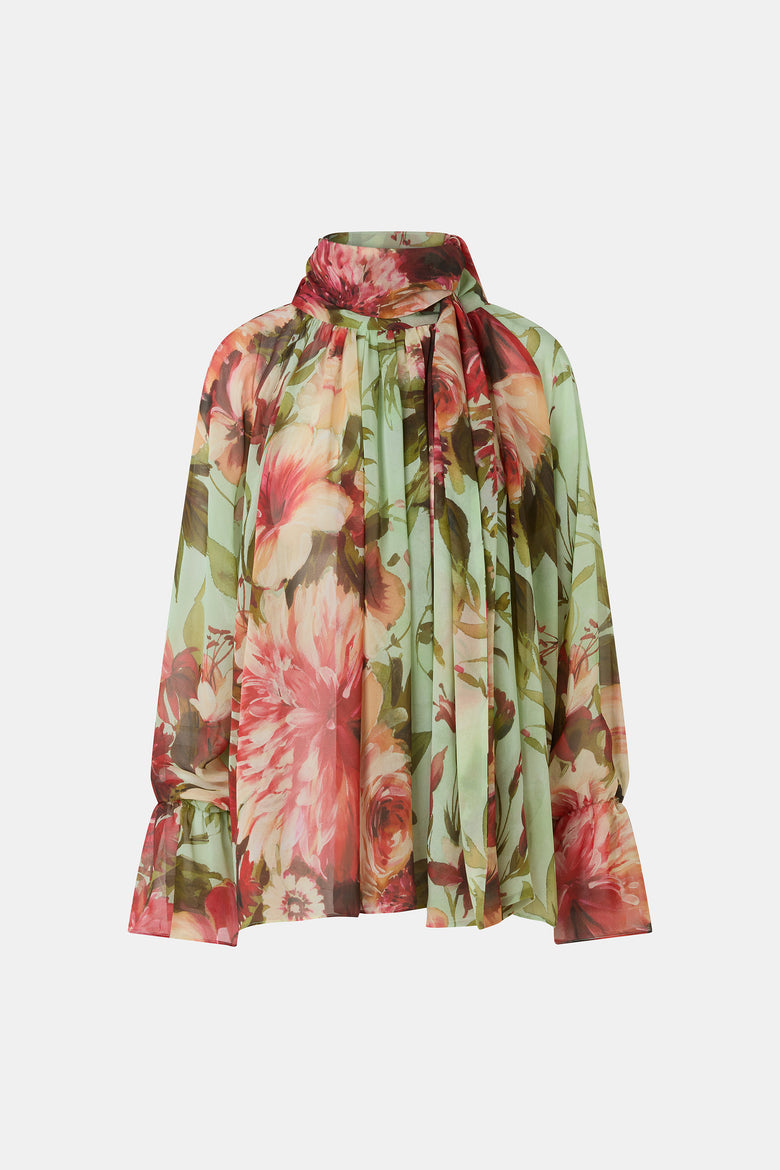 Slawa Georgette Printed Shirt   1