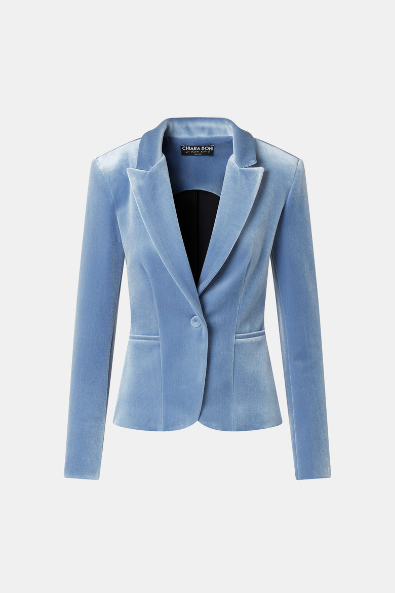 Gomb Velvet Jacket   1