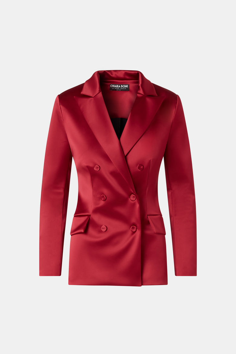 Tobehi Satin Jacket   1