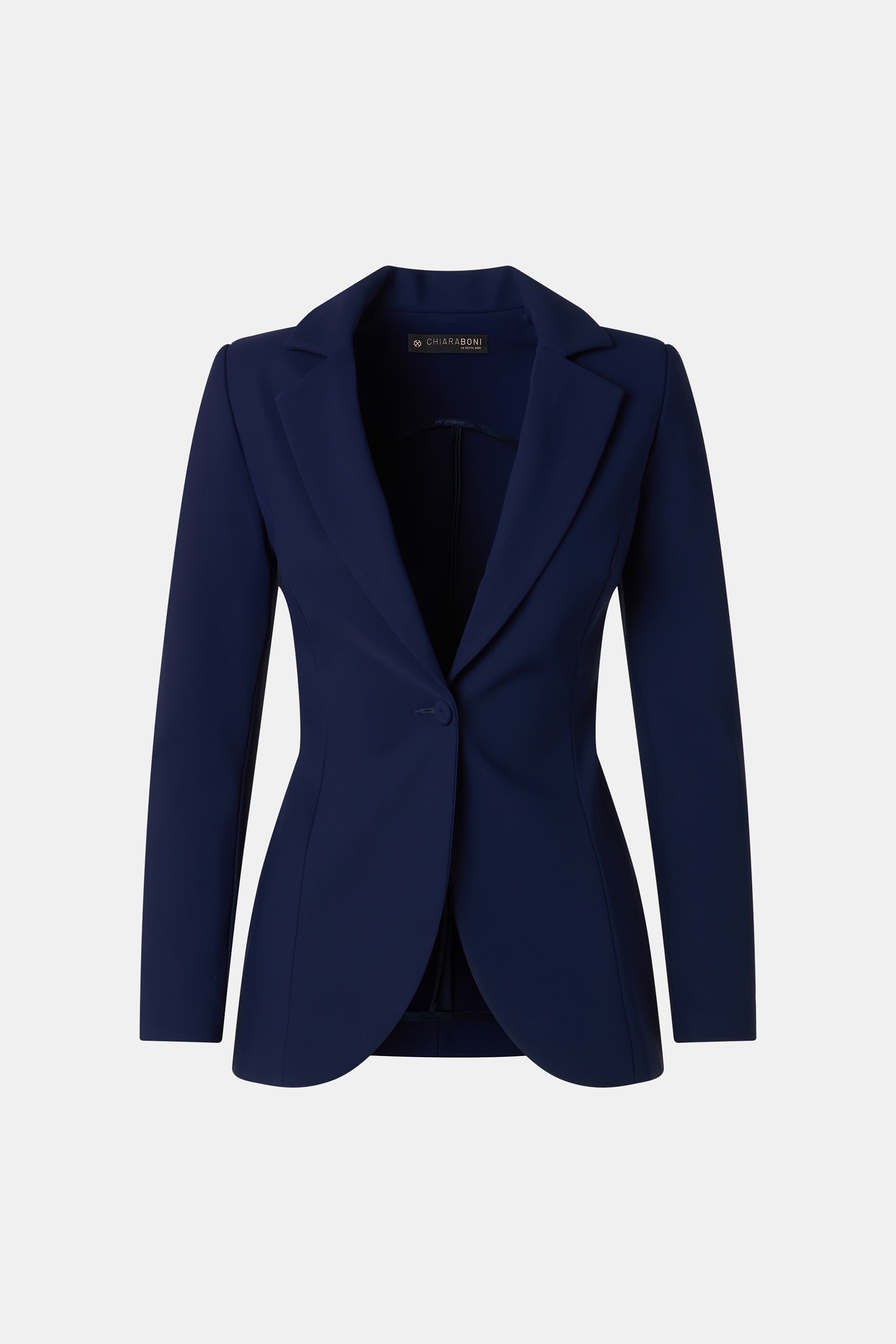 CHIARA BONI キアラボーニ ジャケット 52A相当 イタリア製 グレー Lua Jacket | Chiara Boni La Petite Robe®