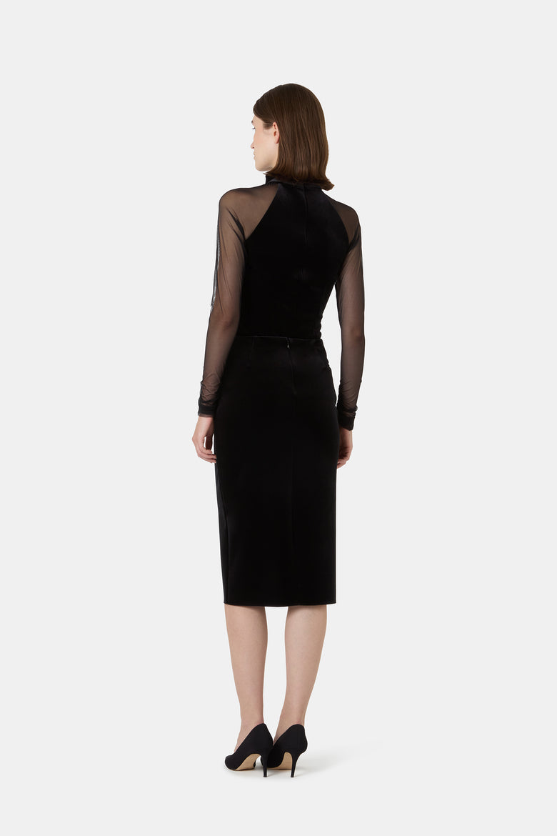 Kysia Velvet Skirt   4