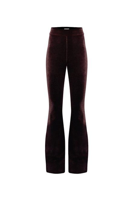 VENIX HIGH WAISTED VELVET PANTS