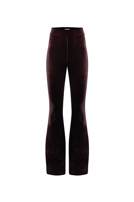 VENIX HIGH WAISTED VELVET PANTS