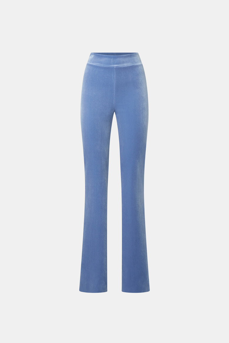 Venusette High Waisted Velvet Pants   1