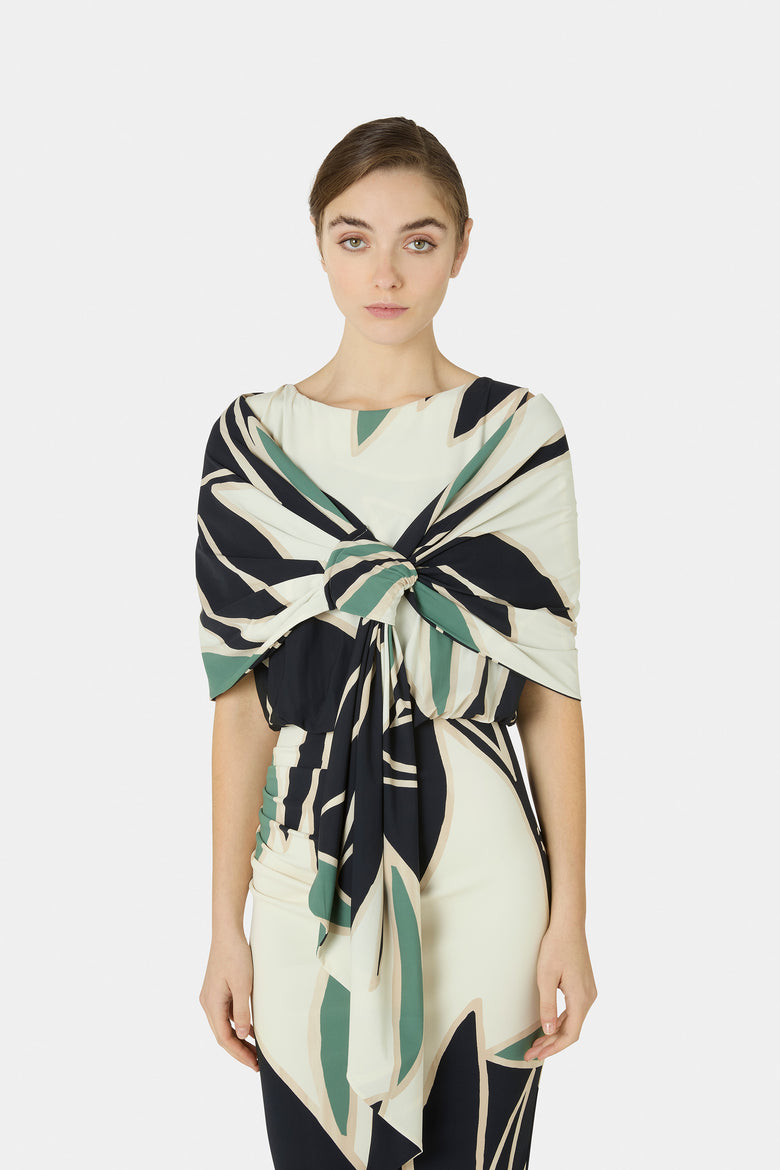 Evina Printed Stole   1