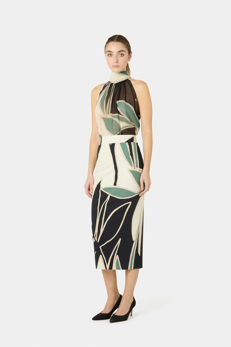 Rysia Printed Georgette Top   3