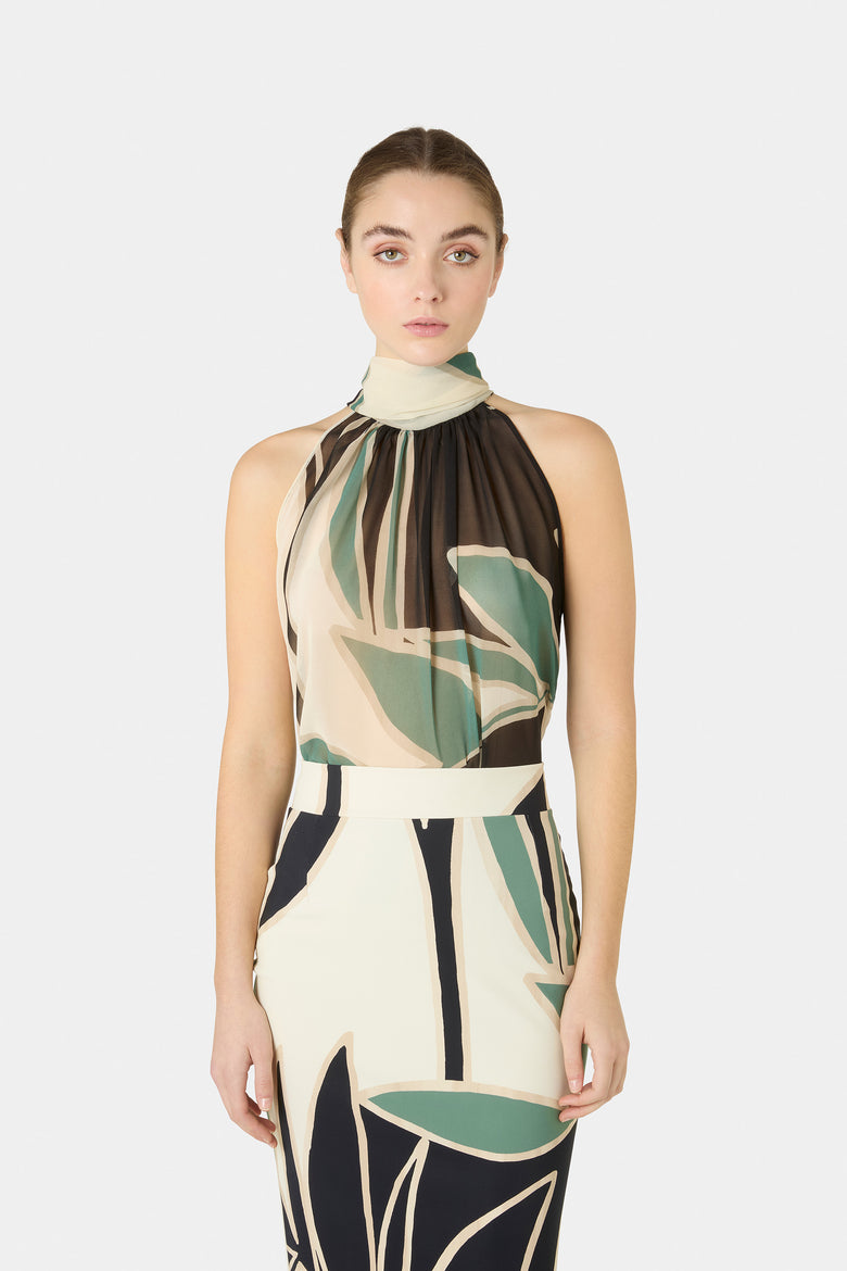Rysia Printed Georgette Top   5