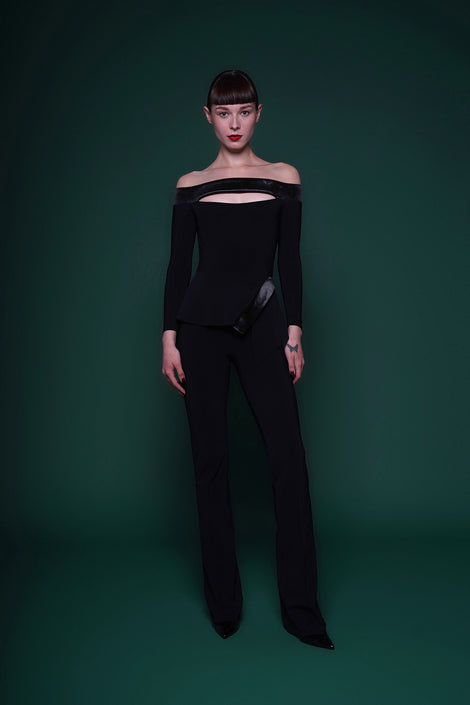 THAIS VELVET JUMPSUIT